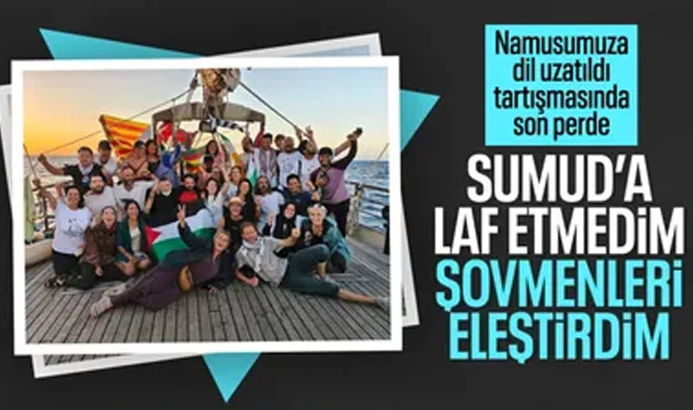 SUMUD'a laf etmedim şovmenleri eleştirdim.